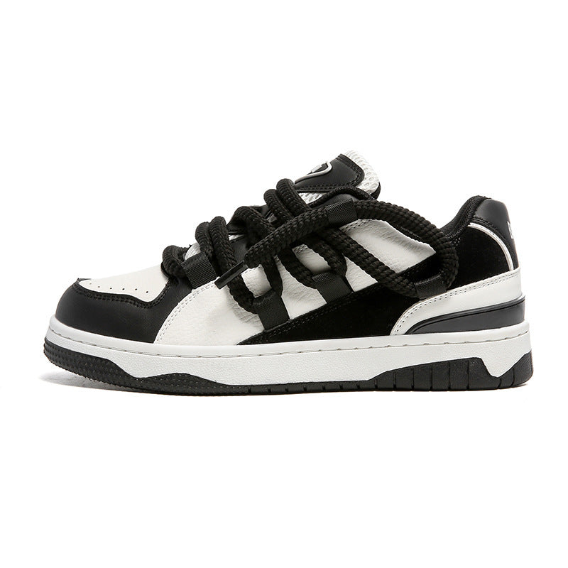 Stylish Men's Niche Platform Shoes - Low-Top, Casual, Fashionable, All-Matching