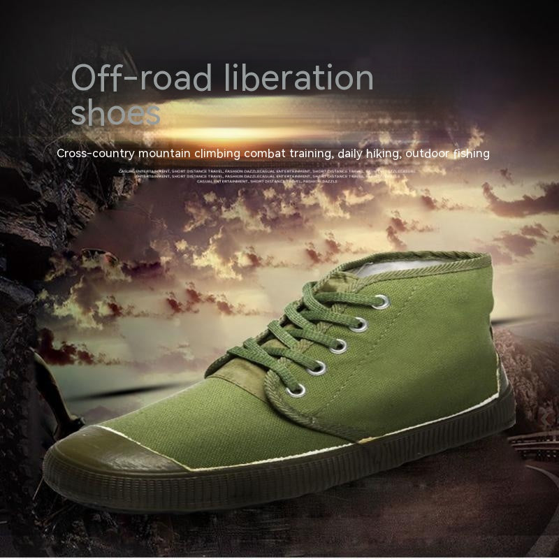 Breathable Rubber Sneakers for Enhanced Protection