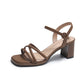 Modische Oberbekleidung für Damen, einfache, elegante Sandalen