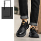 Men's Summer Breathable Casual Leather Shoes Martin Boots