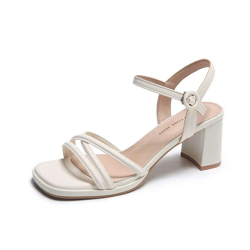 Modische Oberbekleidung für Damen, einfache, elegante Sandalen