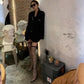 Mesh Cold Boots Martin Boots With Thin Heels And Pointed Toes