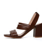 Simple Thick Heel Women Sandals With One Word