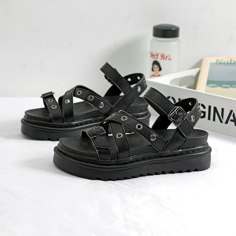 Sandals Women Flat Bottom Ins Tide Ladies All-Match