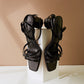 Niche Design New Word Belt Sandals Women