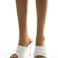 Net Red Sexy All-match Wrinkle Sandals 636-51 Are Available In Size 40