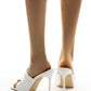 Net Red Sexy All-match Wrinkle Sandals 636-51 Are Available In Size 40