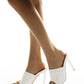 Net Red Sexy All-match Wrinkle Sandals 636-51 Are Available In Size 40