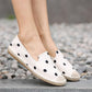 Linen Grass Edge Lace Fisherman Shoes Women's Flat-bottomed Leisure Pedal
