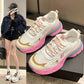 Women's All-Match Mesh Surface Platform Casual Sneakers.