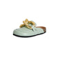 Summer New Product Cowhide Candy Fruit Color Comfortable Flat Bottomed Women's Sandals