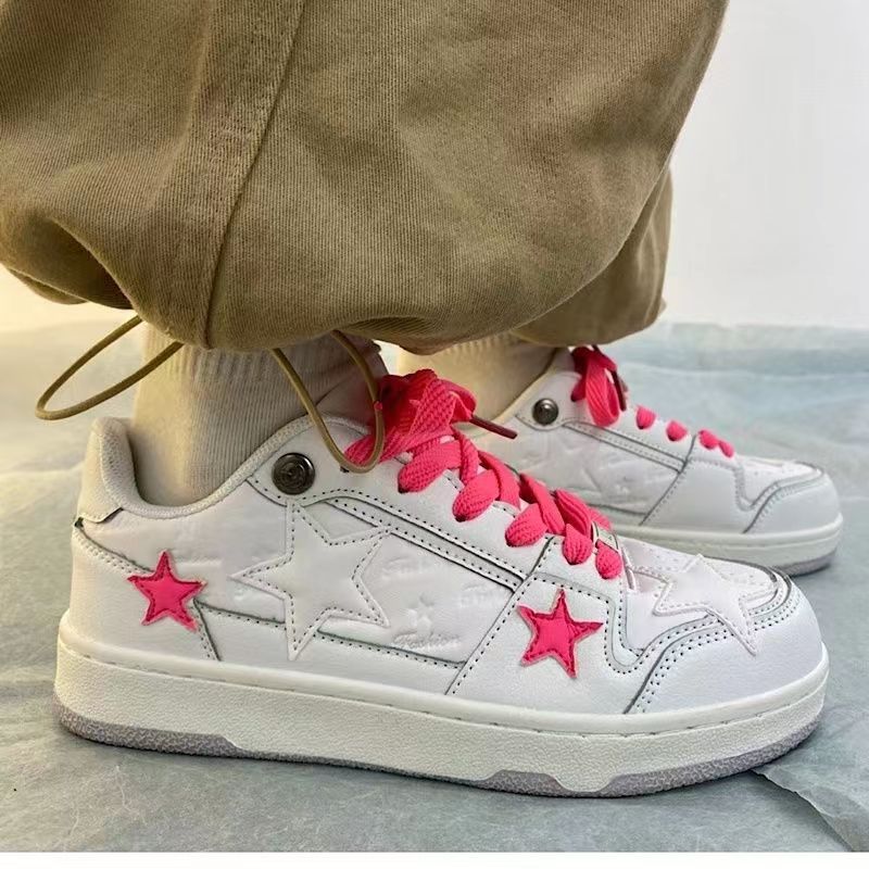Super Hot All-match Thick Bottom American Chic Sports Board Shoes.