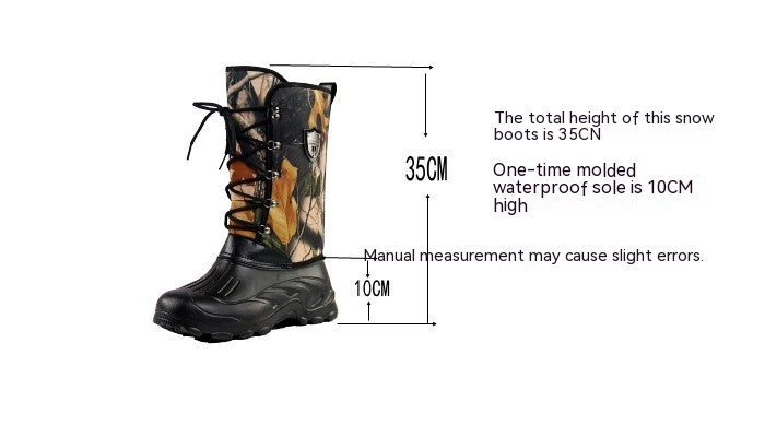 Fishing Boots for Men - High Waterproof Thermal Outdoor Boots - EnigmaParis