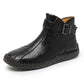 High-Quality Genuine Leather High-Top Men's Boots | Enigma Paris - EnigmaParis