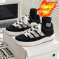 Men's Shoes Hong Kong with Velvet - Warm Retro Style