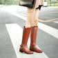 Women's Thickened Chunky Heel High Boots - EnigmaParis