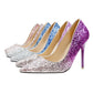 Women's Fashion Pointed Low-cut High Heels - EnigmaParis