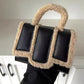 Lamb Wool Portable And Fashion Crossbody Bag