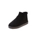 Women's Snow Boots Fashion Velvet Padded Thick Flat - EnigmaParis