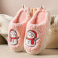 Cartoon Plush Platform Indoor Cotton Slippers - Warm and Cozy Footwear - EnigmaParis