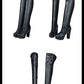 Women's Over-the-Knee Knight Boots - Elastic Force Show Legs.