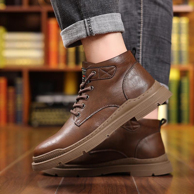Tactical Martin Boots for Men - Versatile Autumn & Winter Wear | Enigma Paris - EnigmaParis
