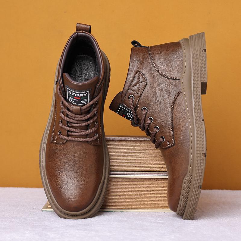 Tactical Martin Boots for Men - Versatile Autumn & Winter Wear | Enigma Paris - EnigmaParis