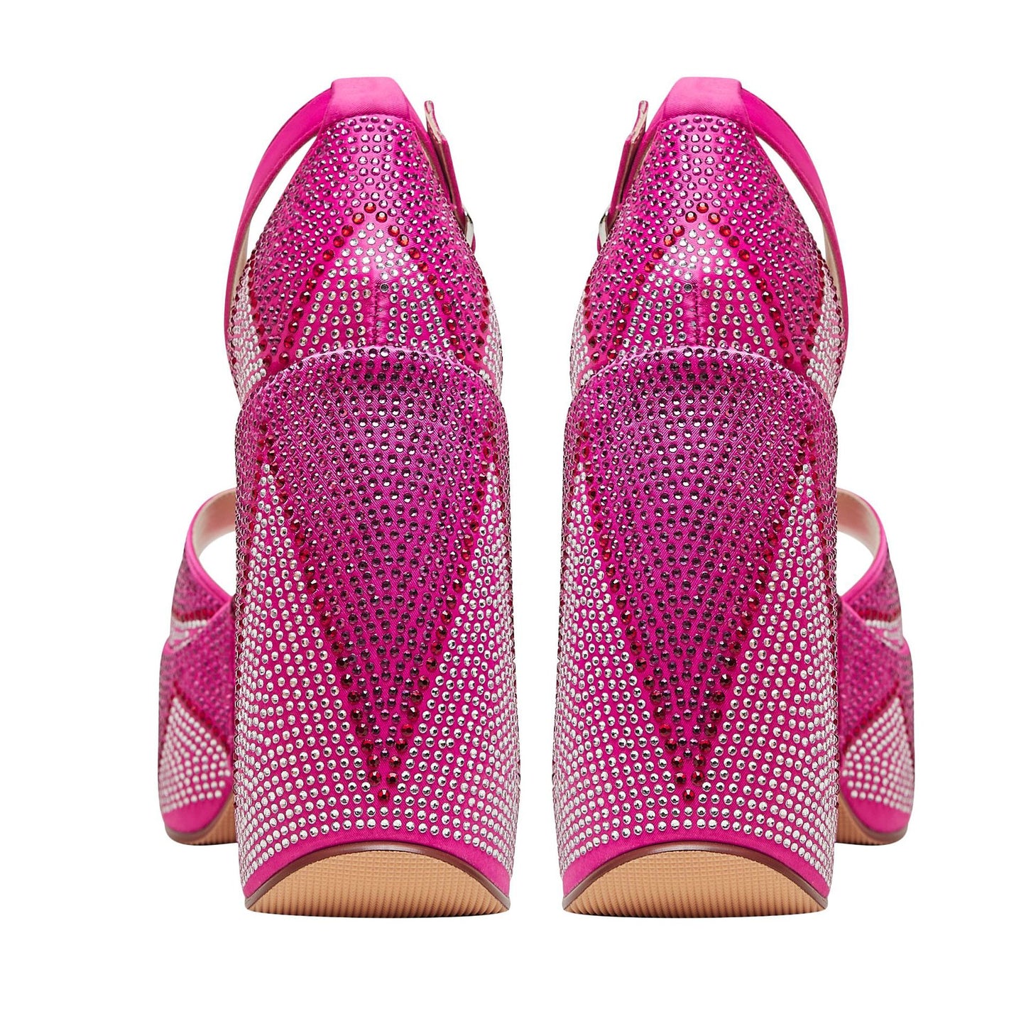 Luxury Rhinestone Platform Wedge Sandals - Stylish Thick Bottom Plus Size Footwear - EnigmaParis