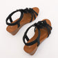 Women's Retro Flower Vacation Sandals Women's Plus Size Women's Shoes