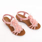 Women's Retro Flower Vacation Sandals Women's Plus Size Women's Shoes