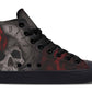 Printed Couple High-top Canvas Shoes