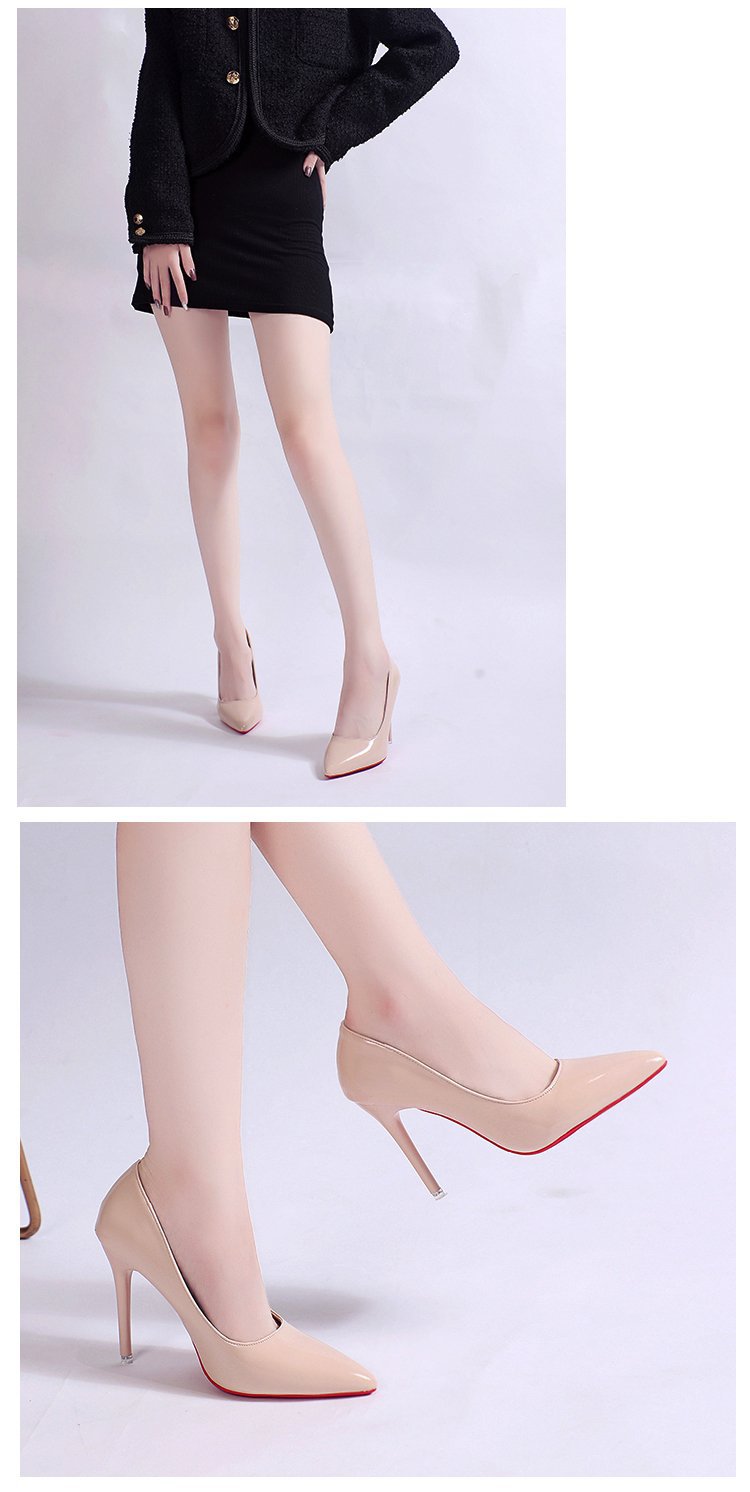 Women's Stiletto Heel Pointed Toe Pumps - Sexy High Heels.