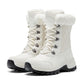 Women's Winter Fashion High-top Warm Fleece-lined Thick And Comfortable Snow Boots - EnigmaParis