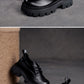 Spring NEW Back Zipper Low Top Mori Style Casual Retro Style Loafers Muffin Bottom Shoes