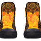 Printed Couple High-top Canvas Shoes