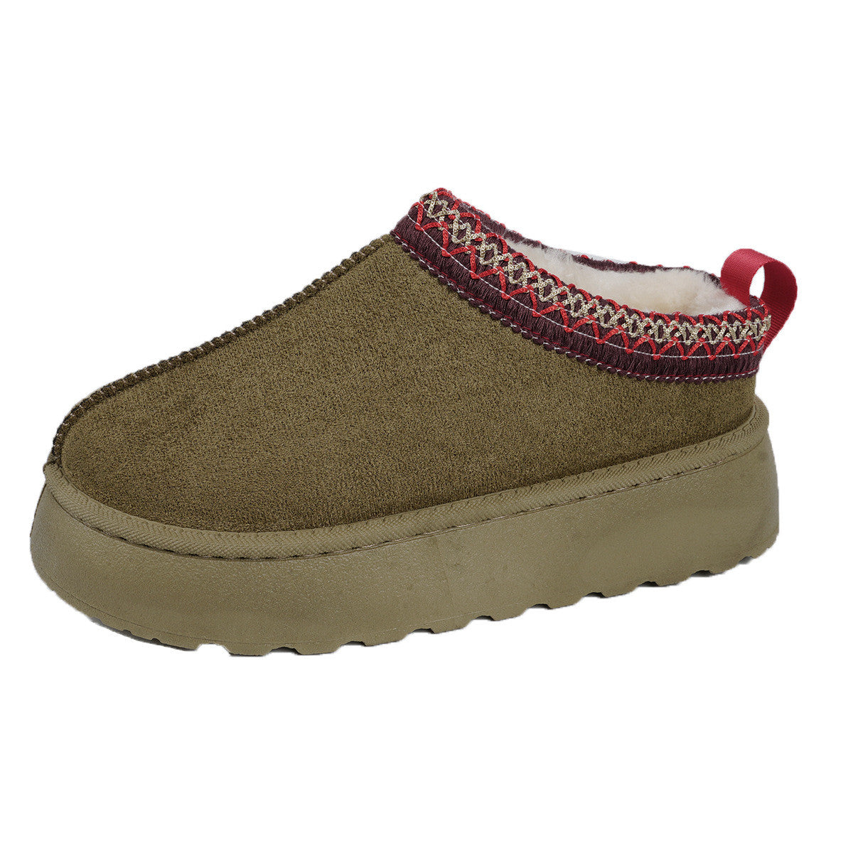 Short Martin Boots Thick Bottom Fleece-lined Snow Boots - EnigmaParis
