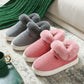 Winter Plush Cotton Shoes For Men And Women Cozy Fluffy Corduroy House Slippers Warm Slip On Fleece House Shoes - EnigmaParis