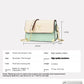 Fashion Color Contrast Deer Head Chain Crossbody Bag