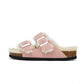 Cork Slippers | Flat-Bottomed Footwear - Autumn & Winter Plush Cork Slippers | Enigma Paris - EnigmaParis