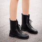 Thick Bottom Square Root British Wind Boots