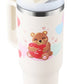 Stainless Steel Spill Proof Vacuum Coffee Cup Tumbler With Lid Tapered