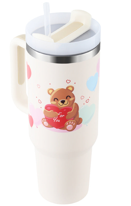 Stainless Steel Spill Proof Vacuum Coffee Cup Tumbler With Lid Tapered