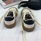 Step into Fall Fashion: Retro White Leather Shoes - Couple Style