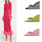Summer New Square Toe Wedge Full Diamond Muller High Heels Slippers - EnigmaParis