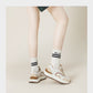Women's Leather Platform Sports Casual Shoes