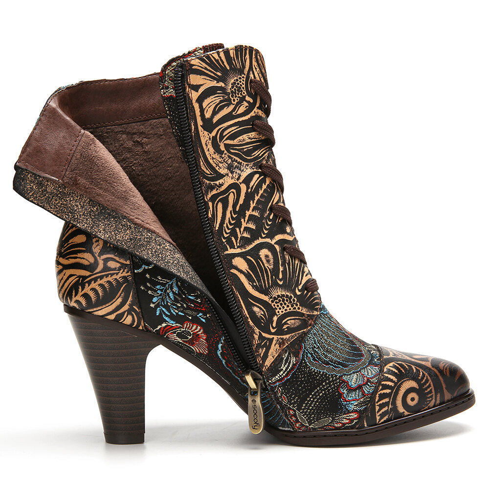 Viscose Shoes Pointed Toe Short Boots - EnigmaParis
