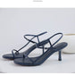 Sexy women's sandals with a stiletto heel