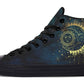 Printed Couple High-top Canvas Shoes