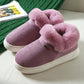 Winter Plush Cotton Shoes For Men And Women Cozy Fluffy Corduroy House Slippers Warm Slip On Fleece House Shoes - EnigmaParis