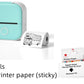 Portable Mini Thermal Label Printer Home Photo Printer